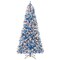 Blue PVC and Metal LED Christmas Tree with 270 Lights - Pre-Lit